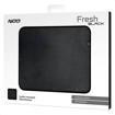 ΔΕΡΜΑΤΙΝΟ MOUSEPAD ΜΑΥΡΟ 350x270x3mm NOD FRESH BLACK