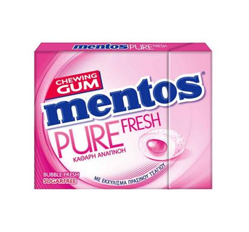 Mentos Pure Fresh Bubble Fresh 32gr