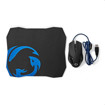 GAMING ΣΕΤ ΜΕ ΕΝΣΥΡΜΑΤΟ ΠΟΝΤΙΚΙ ΚΑΙ MOUSEPAD NEDIS GMMP110BK