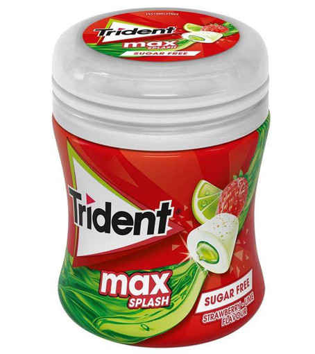 TRIDENT MAX SPLASH ΦΡΑΟΥΛΑ ΛΑΙΜ 50.6g