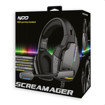 GAMING HEADSET ΜΕ ΑΝΑΔΙΠΛΟΥΜΕΝΟ ΜΙΚΡΟΦΩΝΟ ΚΑΙ RAINBOW RGB LED ΦΩΤΙΣΜΟ NOD SCREAMAGER