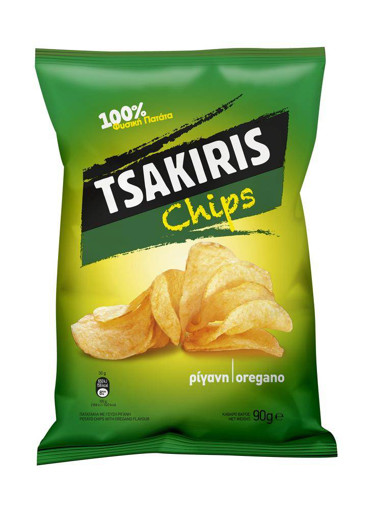 TSAKIRIS CHIPS ΡΙΓΑΝΗ 80gr