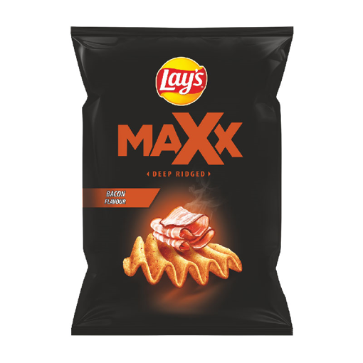 LAYS MAXX CHIPS 160gr. - (BACON)