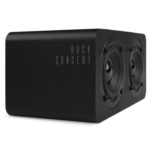 ΞΥΛΙΝΟ ΦΟΡΗΤΟ BLUETOOTH ΗΧΕΙΟ TOTAL BLACK 10W NOD ROCK CONCERT