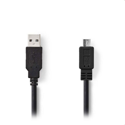 ΚΑΛΩΔΙΟ USB HIGH-SPEED A - MICRO B USB 5m NEDIS CCGP60500BK50