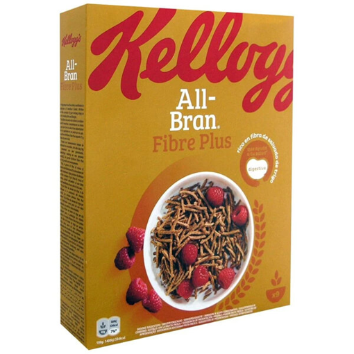 KELLOGGS 375gr. - (ALL BRAN FIBER PLUS)