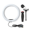 RING LIGHT 10 (26cm) ΜΕ 120 ΛΑΜΠΕΣ LED ΚΑΙ ΤΡΙΠΟΔΟ ΣΤΗΡΙΞΗΣ NEDIS RLSTND100BK