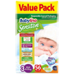 BABYLINO ΠΑΝΑ VALUE SENSITIVE No 3 (4-9kg) (56τεμ.)