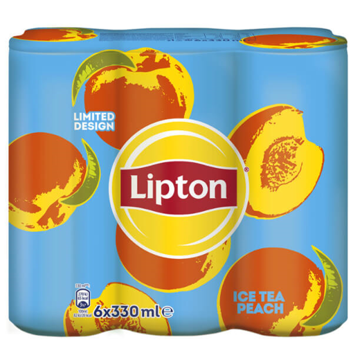 LIPTON ICE TEA (6x330ml) - (ΡΟΔΑΚΙΝΟ)