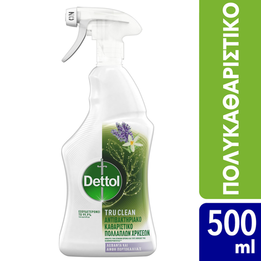 DETTOL ΠΟΛΥΚΑΘΑΡΙΣΤΙΚΟ SPRAY 500ml - (ΛΕΒΑΝΤΑ &ΑΝΘΗ ΠΟΡΤΟΚΑΛΙΑΣ)