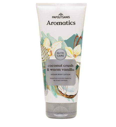 AROMATICS PAPOUTSANIS BODY LOTION COCONUT & VANILLA 200ml