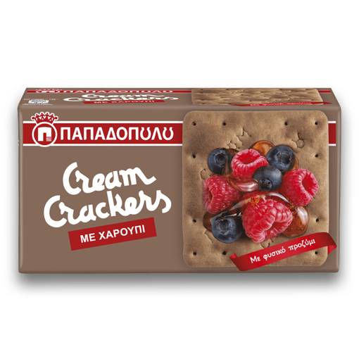 ΠΑΠΑΔΟΠΟΥΛΟΥ CREAM CRACKERS 190g - (ΧΑΡΟΥΠΙ)