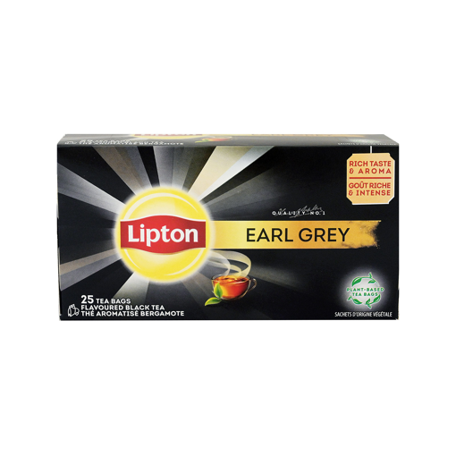 LIPTON ΤΣΑΙ ΦΑΚΕΛΑΚΙ 25ΤΜΧ - (EARL GREY)