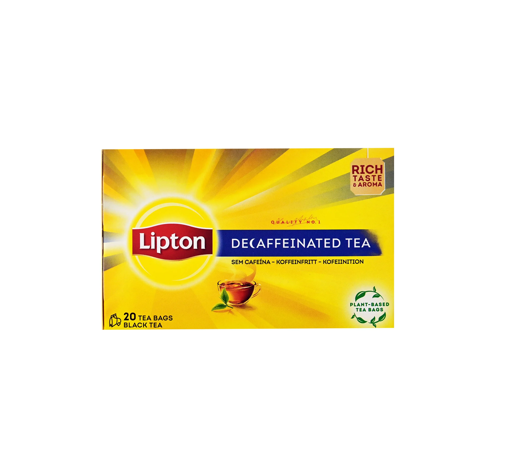 LIPTON ΤΣΑΙ ΜΑΥΡΟ 20ΤΜΧ - (DECAF)