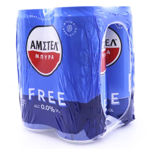 AMSTEL FREE ΜΠΥΡΑ ΚΟΥΤΙ SLK (4x330ml)