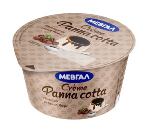 ΜΕΒΓΑΛ CREME PANNA COTTA ΚΑΦΕ 150g