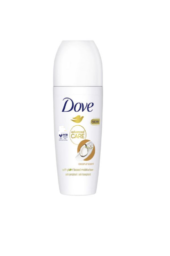 DOVE ΑΠΟΣΜΗΤΙΚΟ ROLL ON ADVANCED CARE 72h 50ml - (COCONUT)