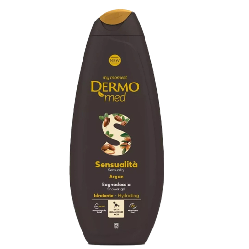 DERMOMED ΑΦΡΟΛΟΥΤΡΟ 750ml - (SENSUALITA) (ARGAN)