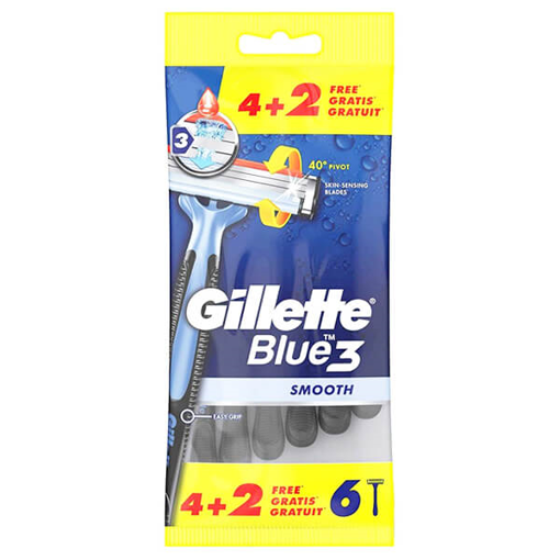 GILLETTE ΞΥΡΑΦΑΚΙΑ BLUE 3 - (4+2 ΔΩΡΟ)