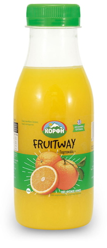 FRUITWAY ΦΥΣΙΚΟΣ ΧΥΜΟΣ 330ml - (ΠΟΡΤΟΚΑΛΙ)