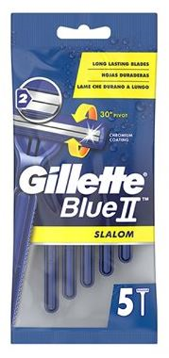 GILLETTE ΞΥΡΑΦΑΚΙΑ BLUE II (5ΤΜΧ) - (ΚΙΝΗΤΗ ΚΕΦΑΛΗ)