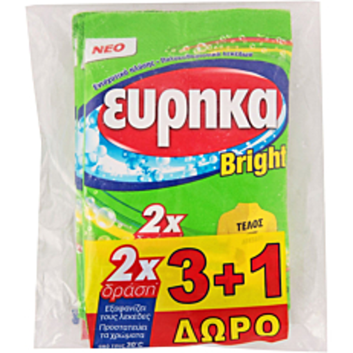 ΕΥΡΗΚΑ BRIGHT ΦΑΚΕΛΟΣ 60gr. (3+1 ΔΩΡΟ)