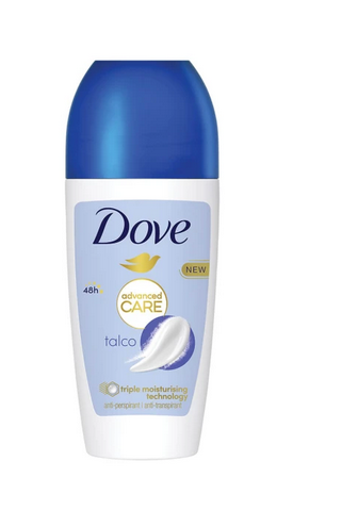 DOVE ΑΠΟΣΜΗΤΙΚΟ ROLL ΟΝ 48h 50ml - (TALCO)