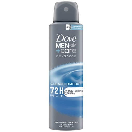 DOVE DEO SPRAY ADVANCED 150ml - (CLEAN COMFORT)