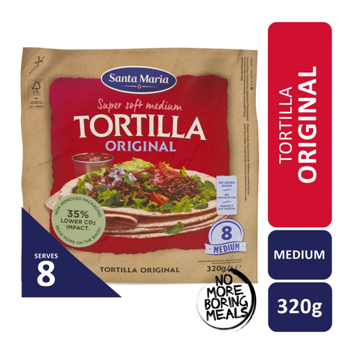 ΠΙΤΑ TORTILLA MEDIUM 320g SANTA MARIA