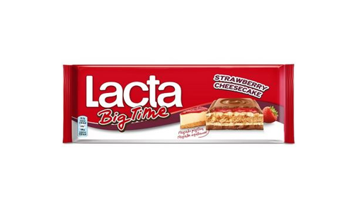 LACTA ΣΟΚΟΛΑΤΑ 300g - (BIG TIME STRAWBERRY CHEESECAKE)