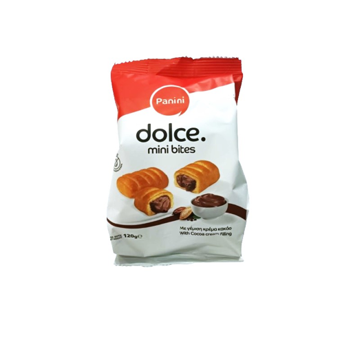 PANINI DOLCE MINI BITES ΚΡΕΜΑ ΚΑΚΑΟ 120g