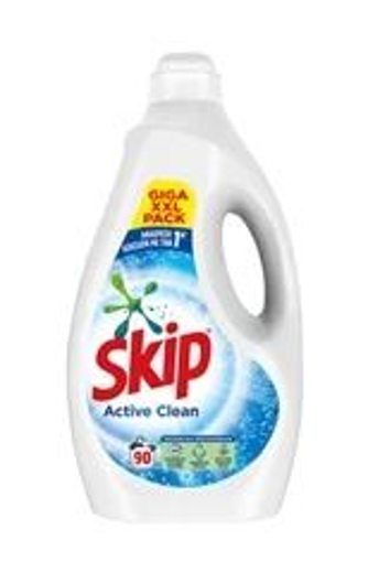 SKIP ΥΓΡΟ ΠΛΥΝΤΗΡΙΟΥ 90ΜΕΖ (4,5L) - (ACTIVE CLEAN)