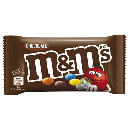 M&Ms ΚΟΥΦΕΤΑΚΙΑ ΣΟΚΟΛΑΤΑΣ 45g