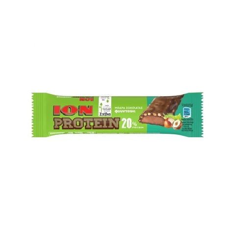 ΙΟΝ PROTEIN ΜΠΑΡΑ ΣΟΚΟΛΑΤΑΣ ΜΕ ΣΤΕΒΙΑ 50g - (ΦΟΥΝΤΟΥΚΙ)