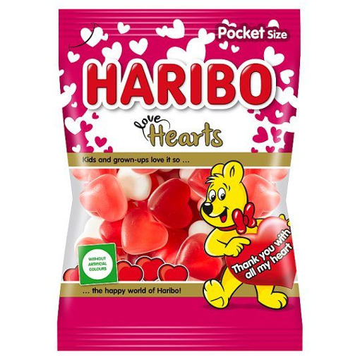 HARIBO ΖΑΧΑΡΩΤΑ 100g - (LOVE HEARTS)