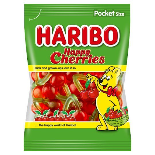 HARIBO ΖΑΧΑΡΩΤΑ 100g - (HAPPY CHERRIES)