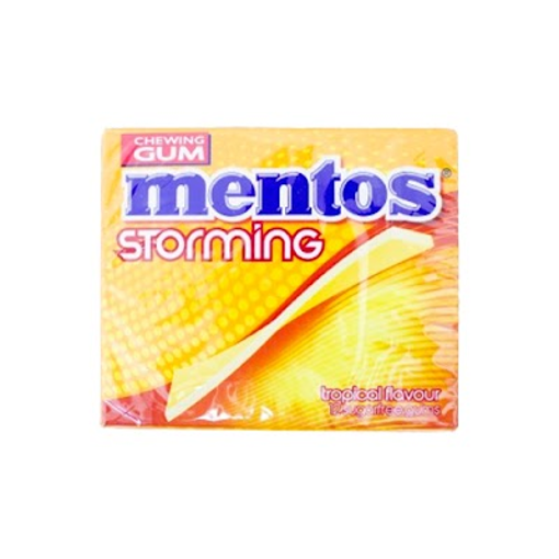 MENTOS STORMING TROPICAL (12τμχ) 33g - ΧΩΡΙΣ ΖΑΧΑΡΗ