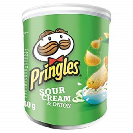 PRINGLES ΤΣΙΠΣ 40g - (SOUR CREAM & ONION)