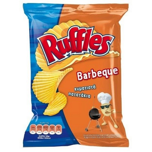 RUFFLES CHIPS 105g - (BBQ)