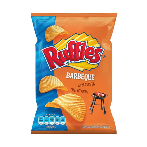 RUFFLES CHIPS 155g - (BBQ)