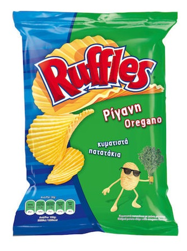 RUFFLES CHIPS PROFESSIONAL 400g - (ΡΙΓΑΝΗ)