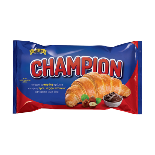 TOTTIS CHAMPION ΚΡΟΥΑΣΑΝ 70g - (ΠΡΑΛΙΝΑ ΦΟΥΝΤΟΥΚΙΟΥ)