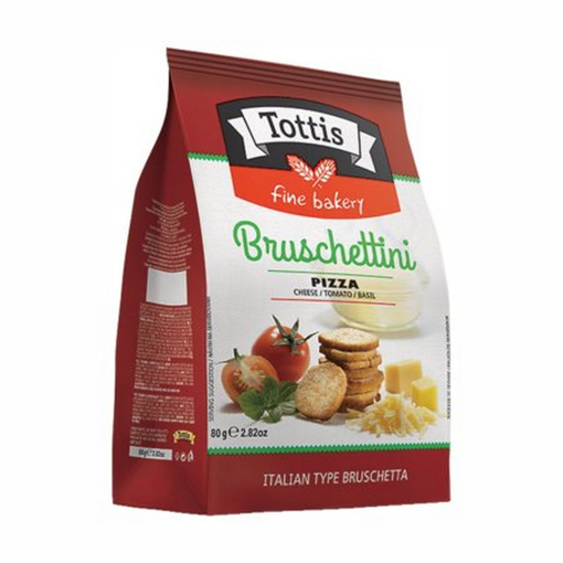 TOTTIS BRUSCETTINI PIZZA 80g X12