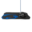 GAMING ΣΕΤ ΜΕ ΕΝΣΥΡΜΑΤΟ ΠΟΝΤΙΚΙ ΚΑΙ MOUSEPAD NEDIS GMMP110BK