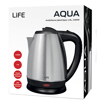 ΒΡΑΣΤΗΡΑΣ ΑΝΟΞΕΙΔΩΤΟΣ LIFE AQUA 1.8L, 2.200W.