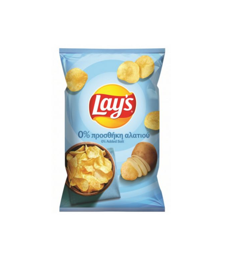 LAYS ΠΑΤΑΤΑΚΙΑ 105g - (0% ΠΡΟΣΘΗΚΗ ΑΛΑΤΙΟΥ)