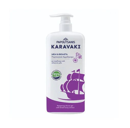 KARAVAKI PAPOUTSANIS ΑΦΡΟΛΟΥΤΡΟ ΜΕΛΙ/ΒΙΟΛΕΤΑ 750ml