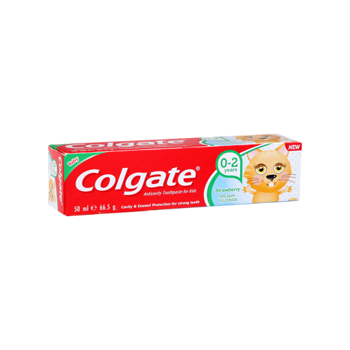 COLGATE ΟΔΟΝΤΟΚΡΕΜΑ ΠΑΙΔΙΚΗ 0-2 YEARS 50ml - STRAWBERRY