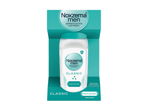 NOXZEMA ΑΠΟΣΜΗΤΙΚΟ ROLL-ΟΝ 48h 50ml - MEN (CLASSIC)