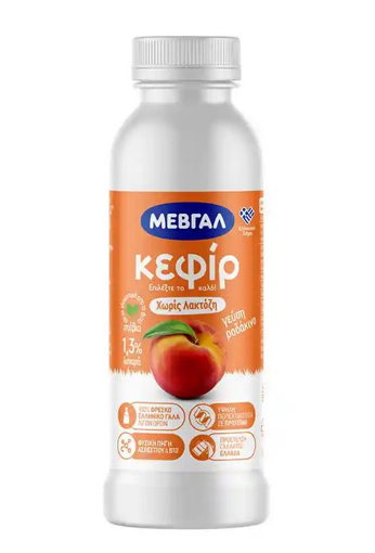 ΜΕΒΓΑΛ ΚΕΦΙΡ ΧΩΡΙΣ ΛΑΚΤΟΖΗ 330ml - (ΡΟΔΑΚΙΝΟ)